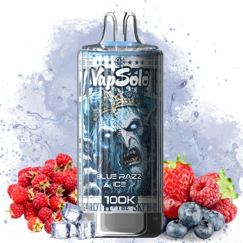 Vapsolo 100K Blue Razz Ice - Vapsolo Store España